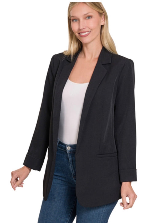 BLACK CLASSIC BLAZER