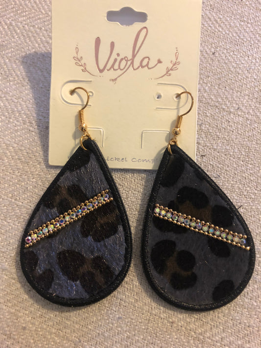 Black/Grey Earrings